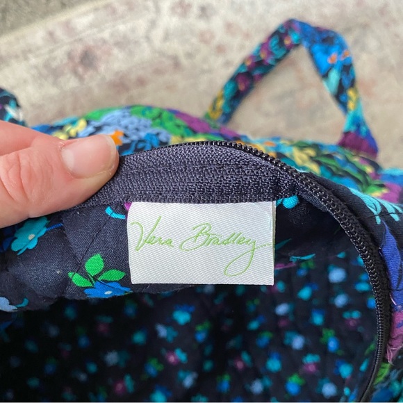 Vera Bradley Printed Cotton Extra Large Travel Duffel Bag - Picture 4 of 6